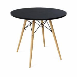 ترابيزه مدوره او مربعه لون اسود