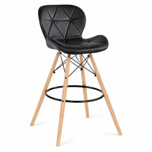 كرسي تنجيد اسود