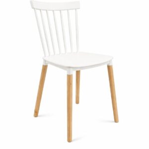 كرسي خرزان ابيض